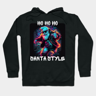 Graffiti Style - Ho Ho Ho Santa Style 1 Hoodie